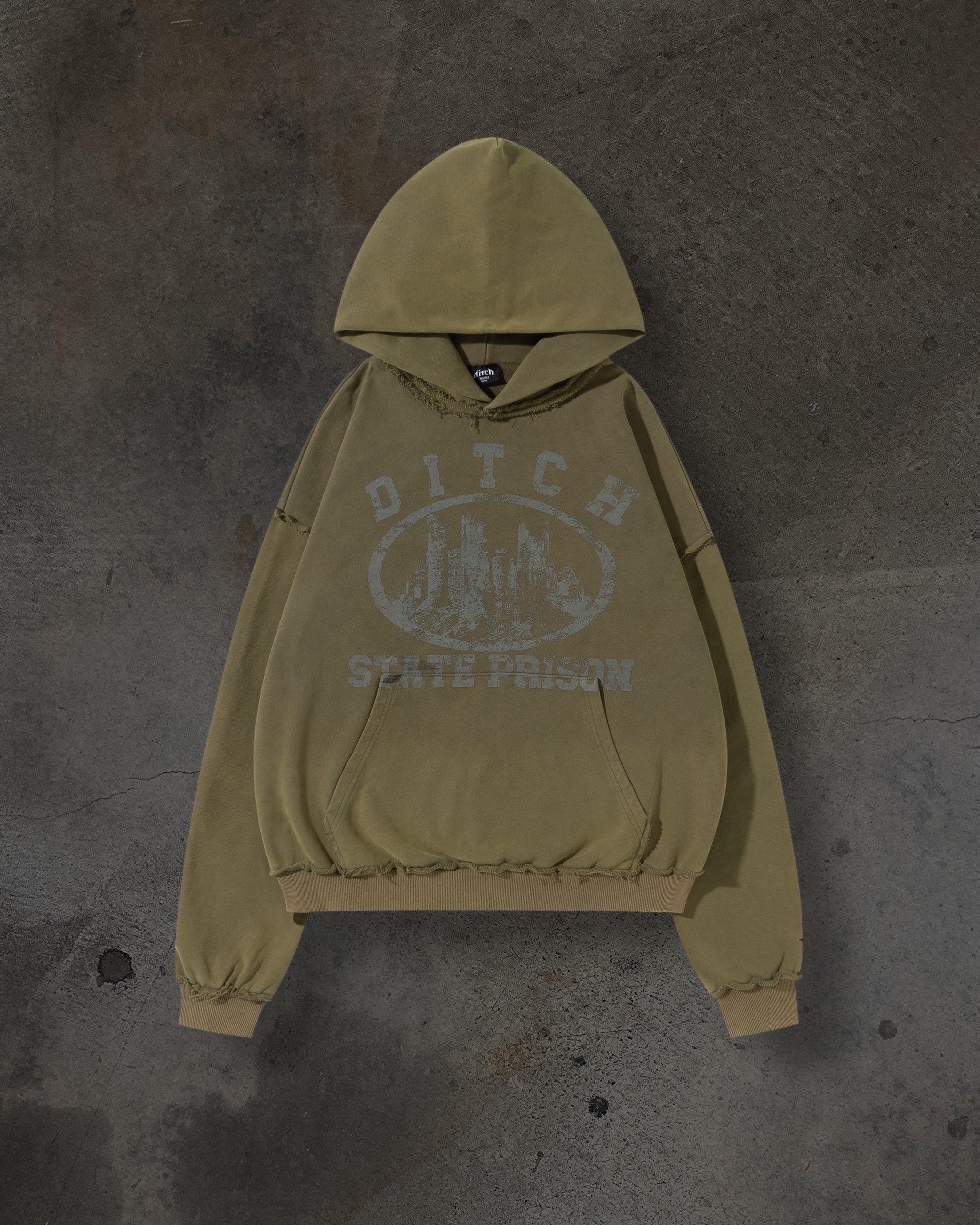 DITCH STATE PRISON PULLOVER (DUNE)-IYAMIUIO