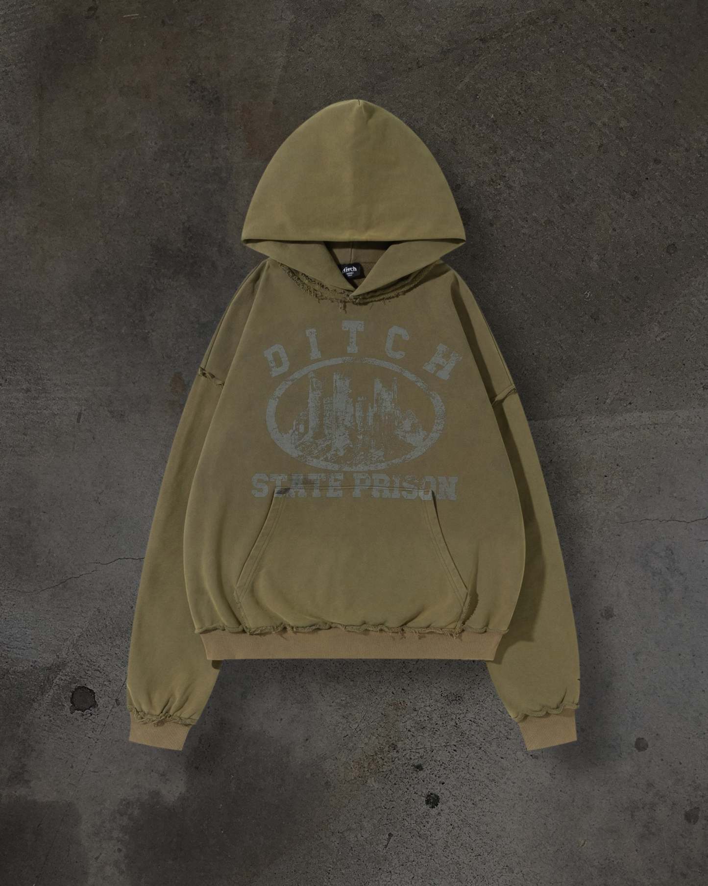 DITCH STATE PRISON PULLOVER (DUNE)-IYAMIUIO