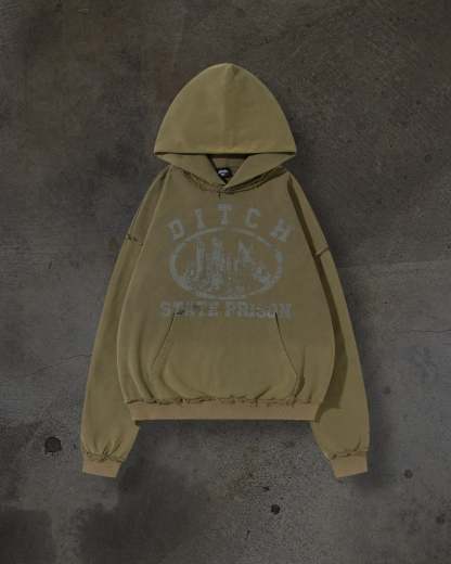 DITCH STATE PRISON PULLOVER (DUNE)-IYAMIUIO