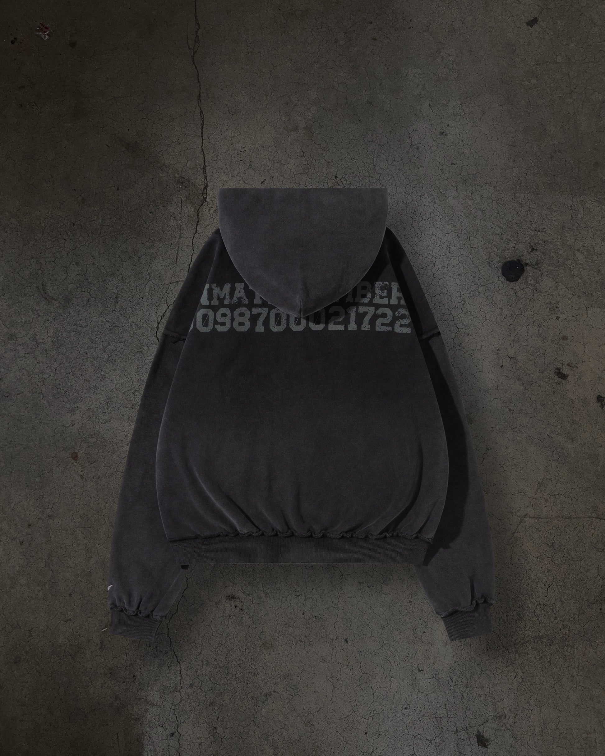 DITCH STATE PRISON PULLOVER (COAL)-IYAMIUIO