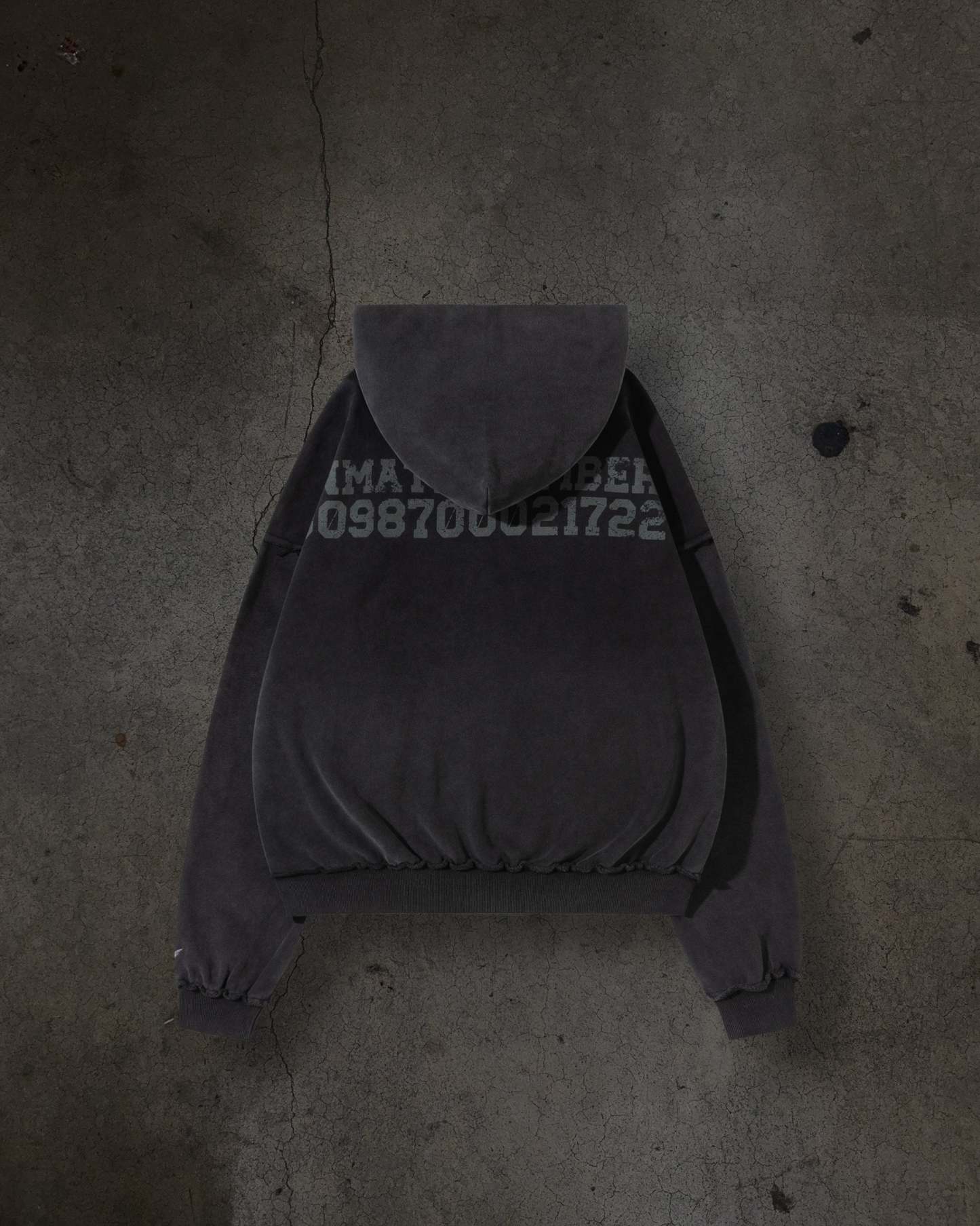 DITCH STATE PRISON PULLOVER (COAL)-IYAMIUIO