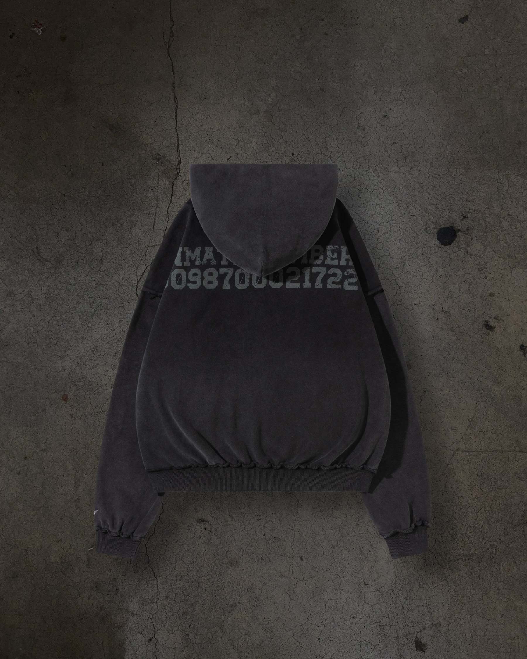 DITCH STATE PRISON PULLOVER (COAL)-IYAMIUIO