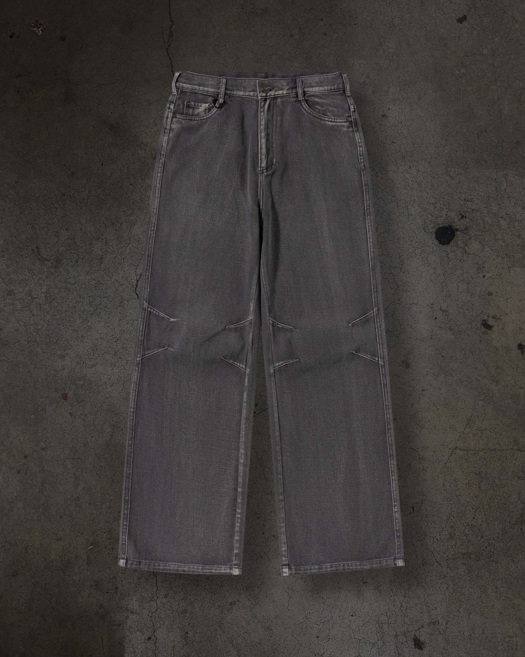 BASIC DENIM (STONE)-IYAMIUIO