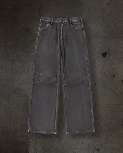 BASIC DENIM (STONE)-IYAMIUIO