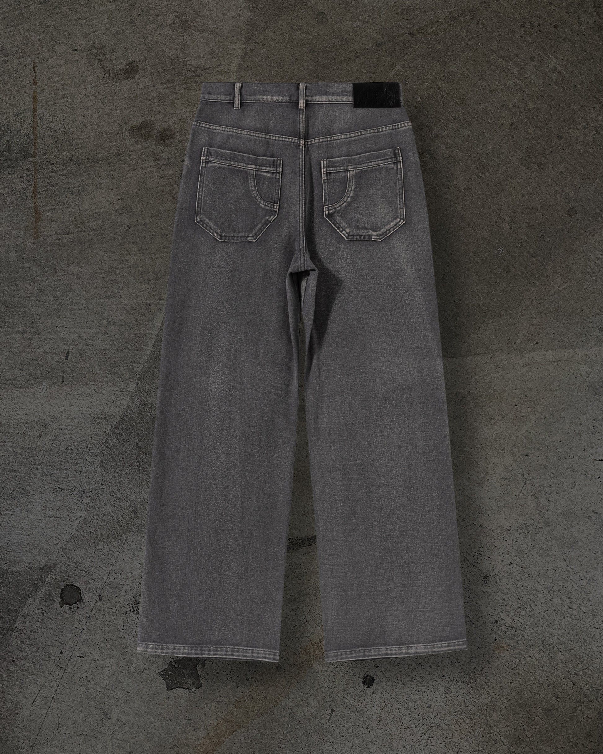 BASIC DENIM (STONE)-IYAMIUIO
