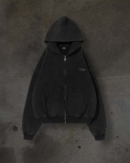 ATHLETIC ZIPUP (THERMAL)-IYAMIUIO