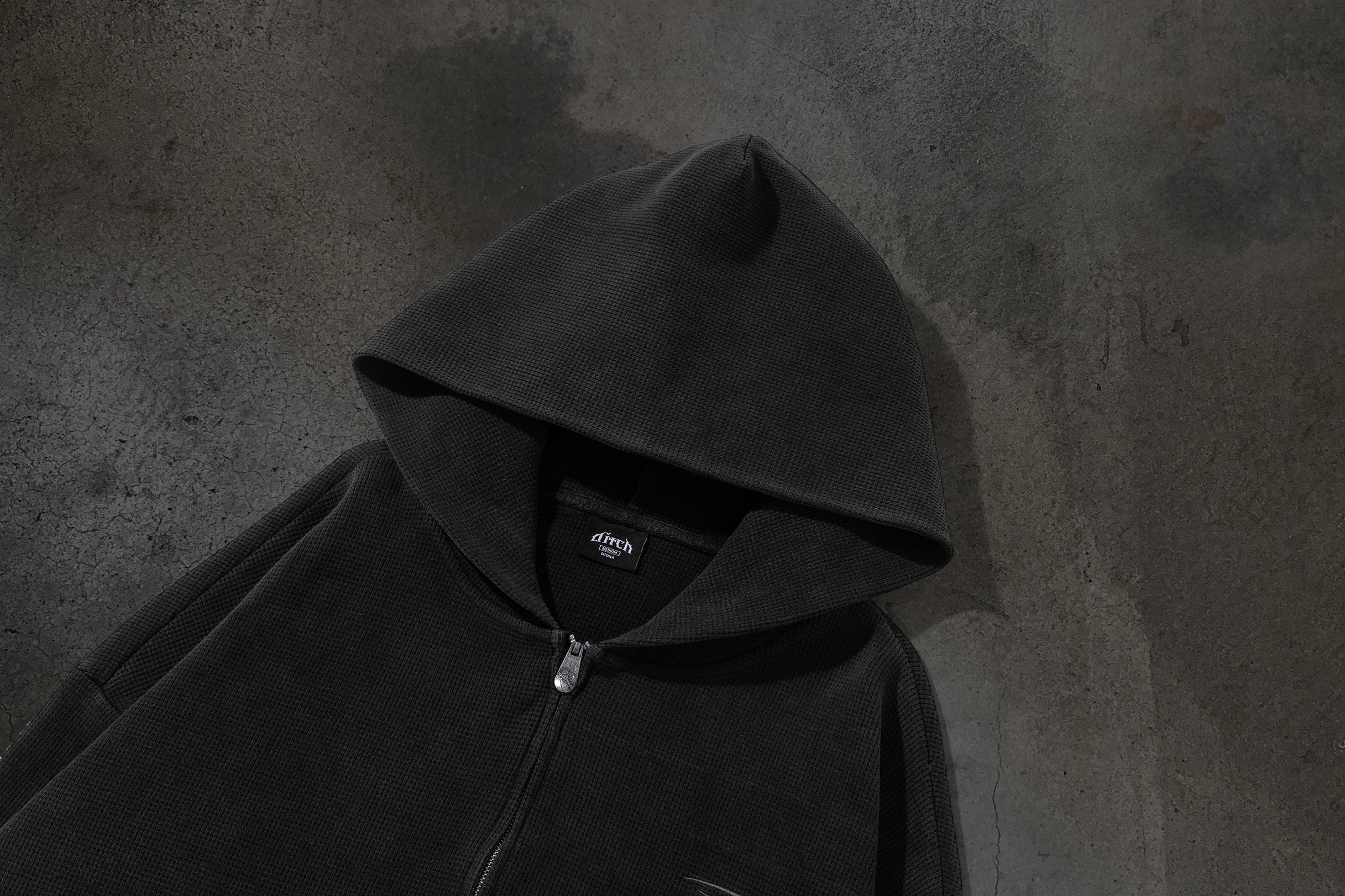 ATHLETIC ZIPUP (THERMAL)-IYAMIUIO