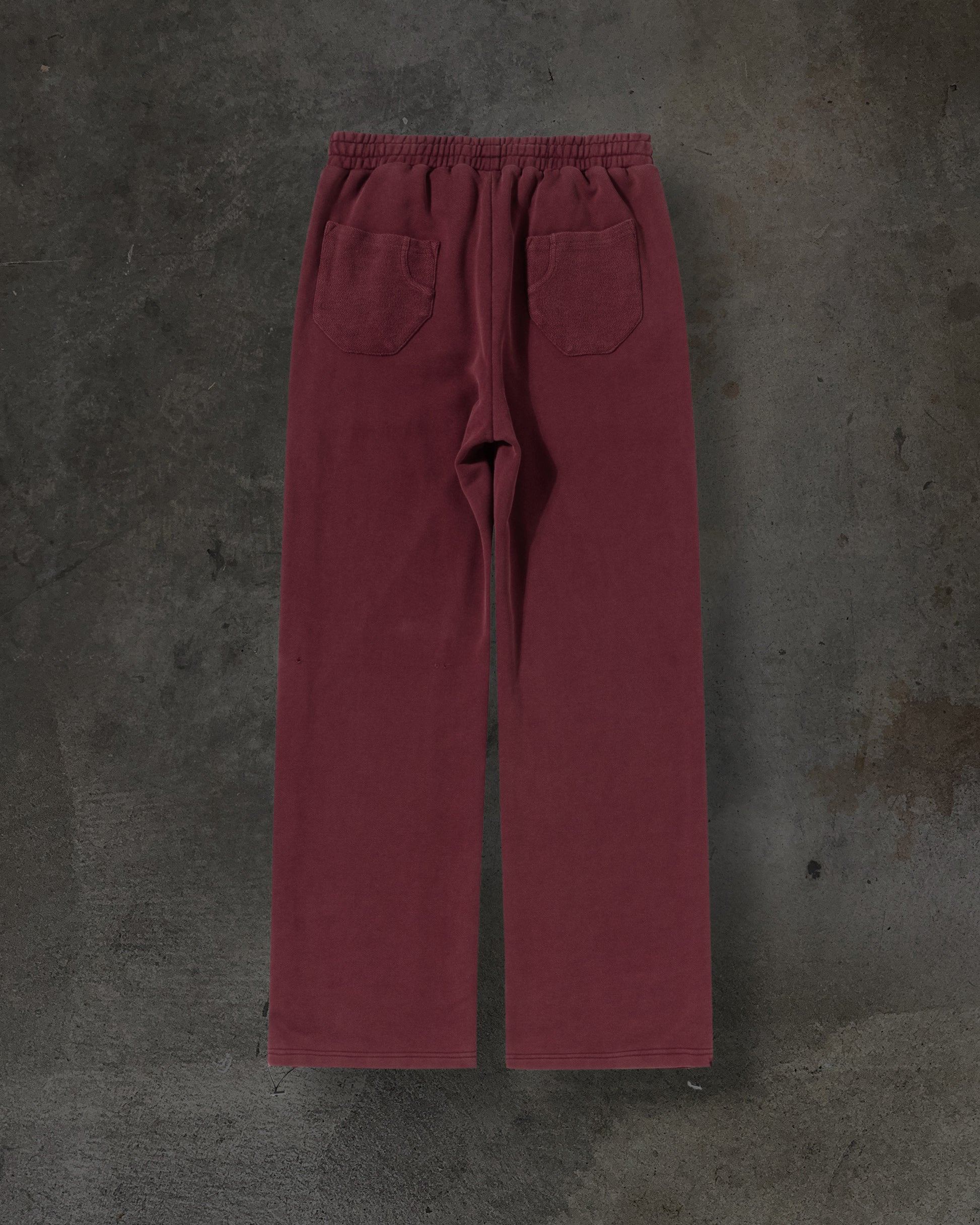 TRACK SWEATS (CRIMSON)-IYAMIUIO