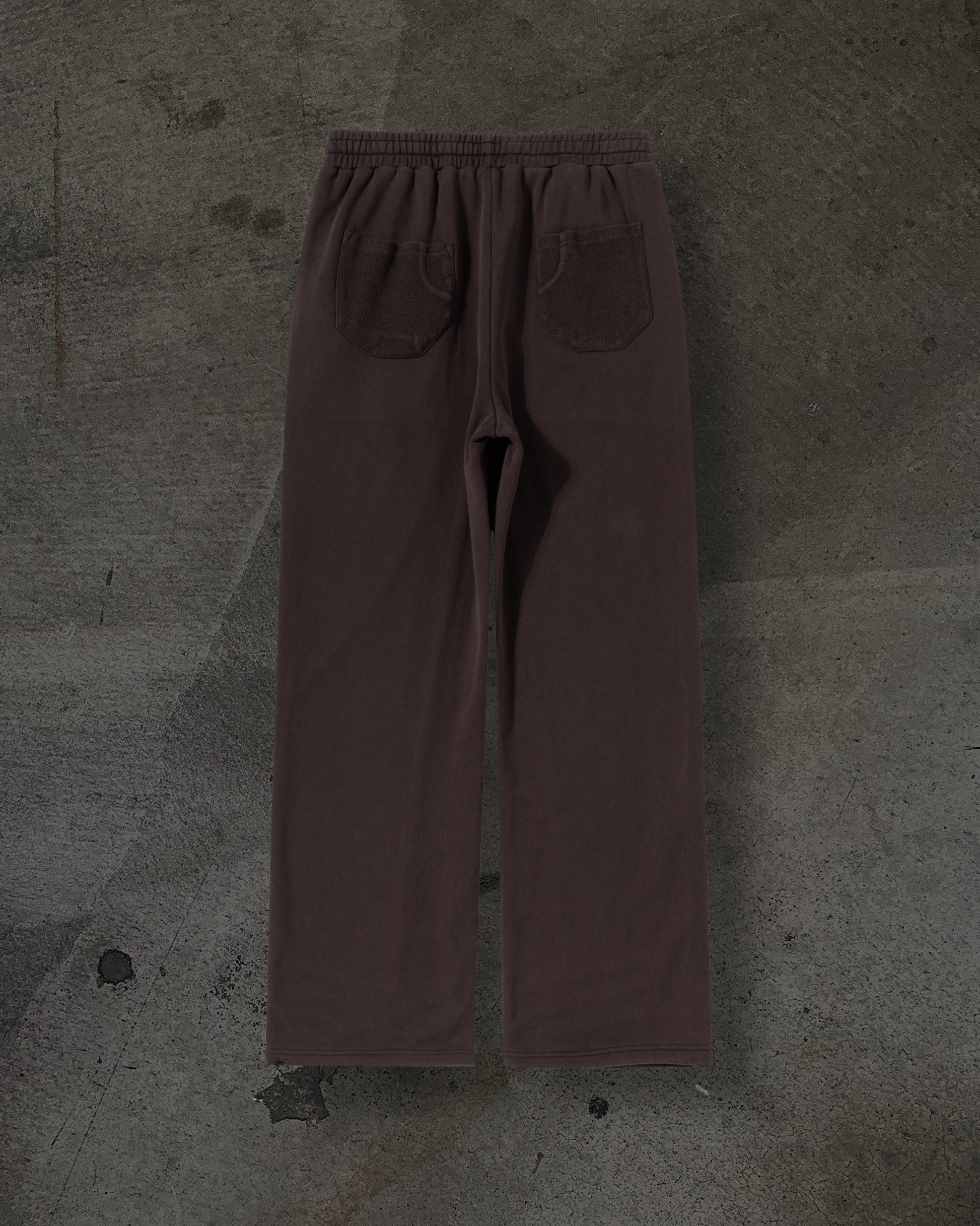 TRACK SWEATS (MOCHA)-IYAMIUIO