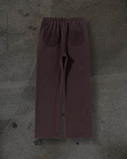 TRACK SWEATS (MOCHA)-IYAMIUIO