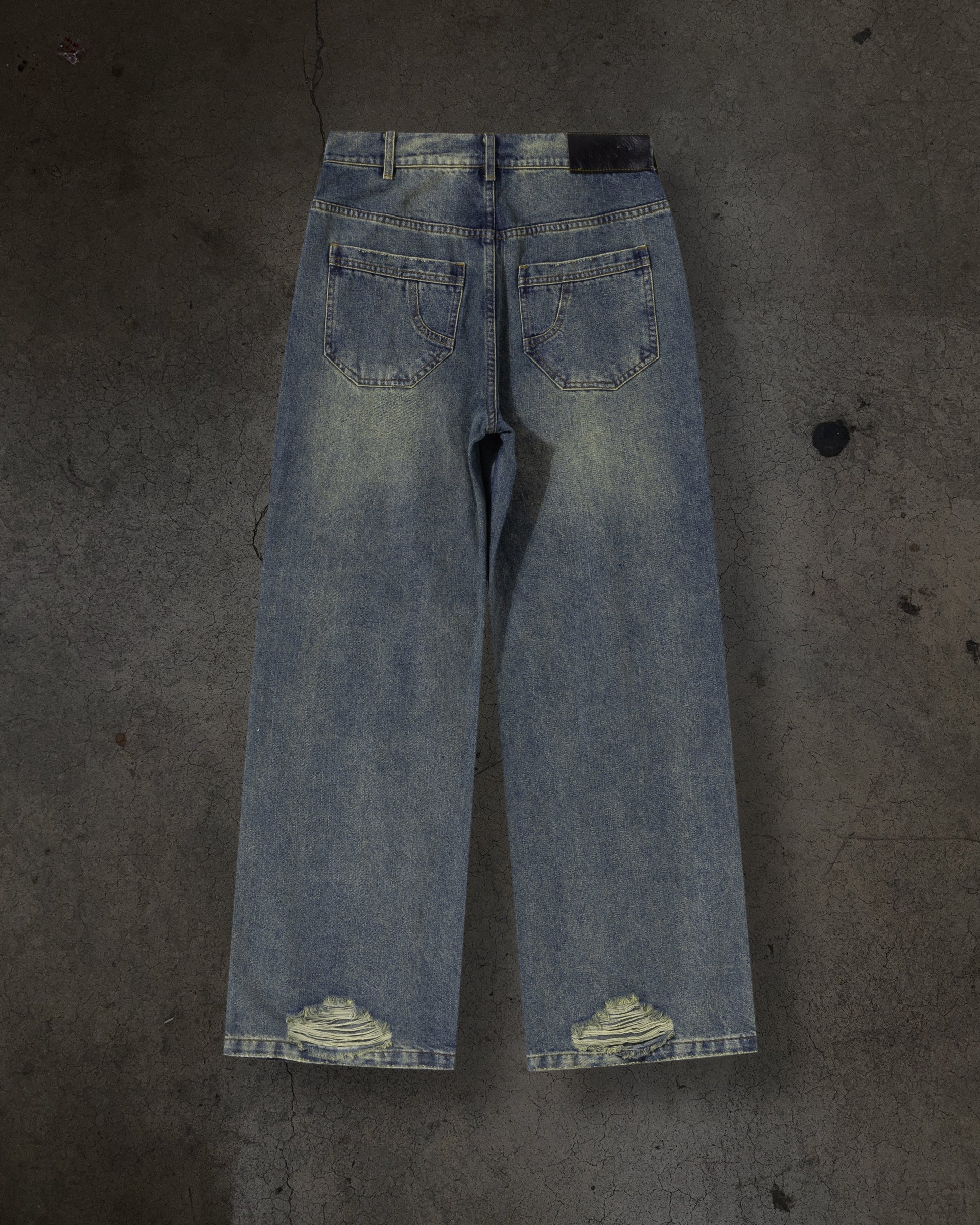 BASIC DENIM (BLUE)-IYAMIUIO