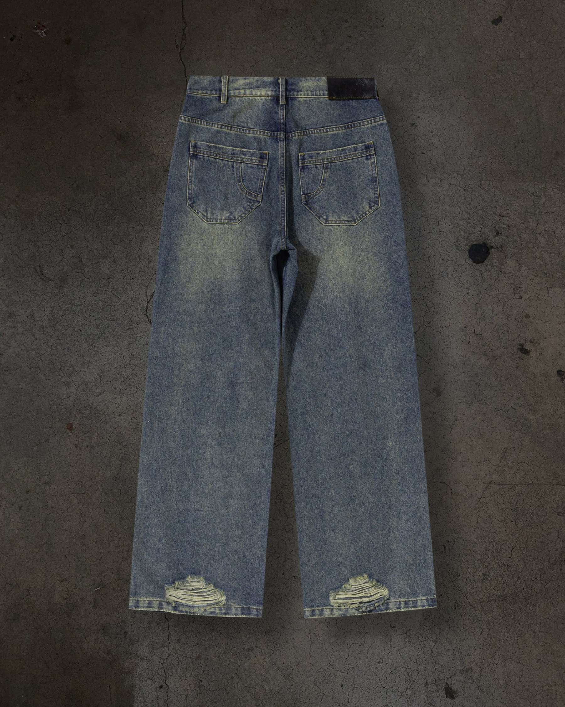 BASIC DENIM (BLUE)-IYAMIUIO