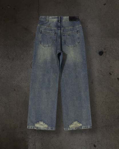BASIC DENIM (BLUE)-IYAMIUIO