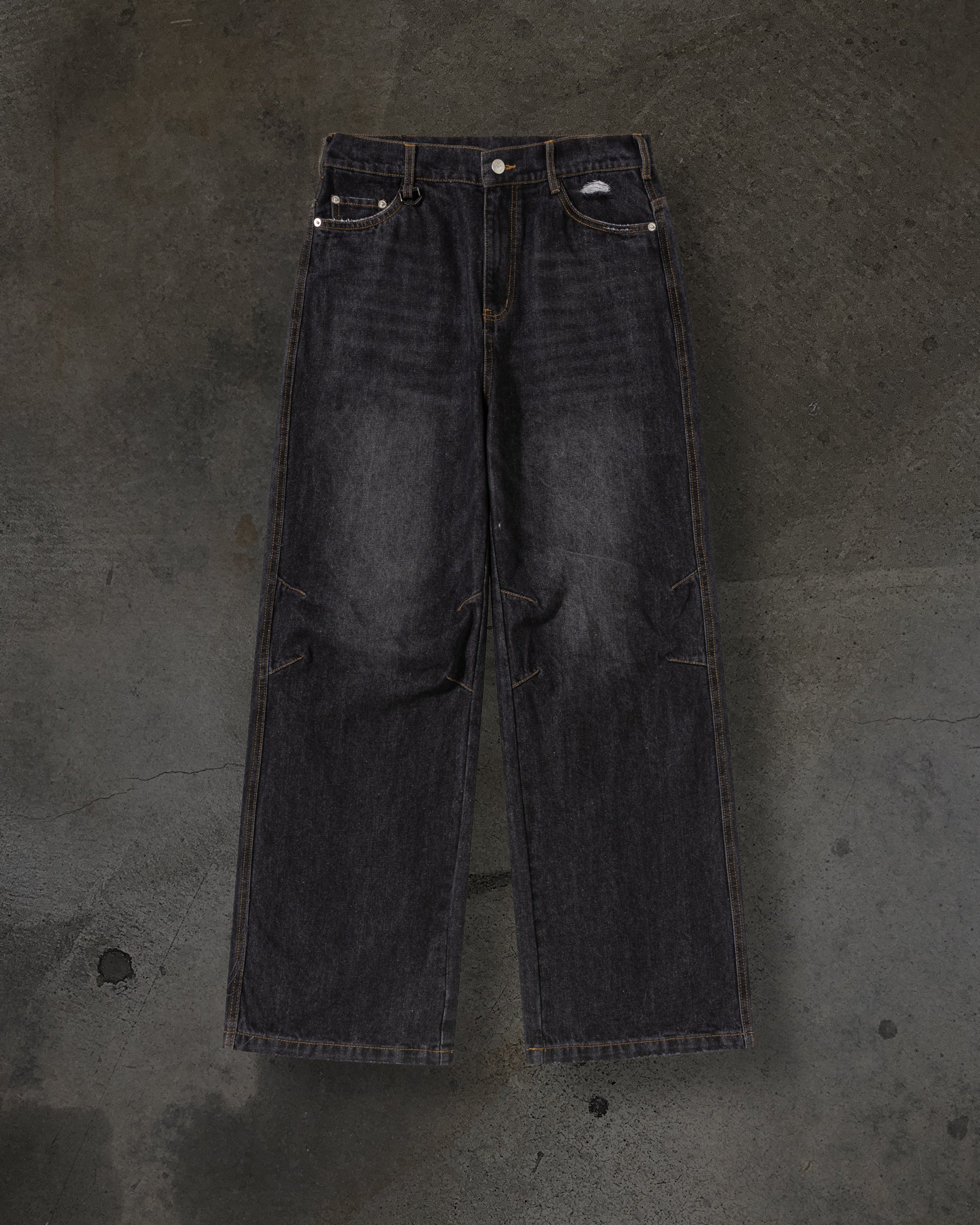 BASIC DENIM (NOIR)-IYAMIUIO