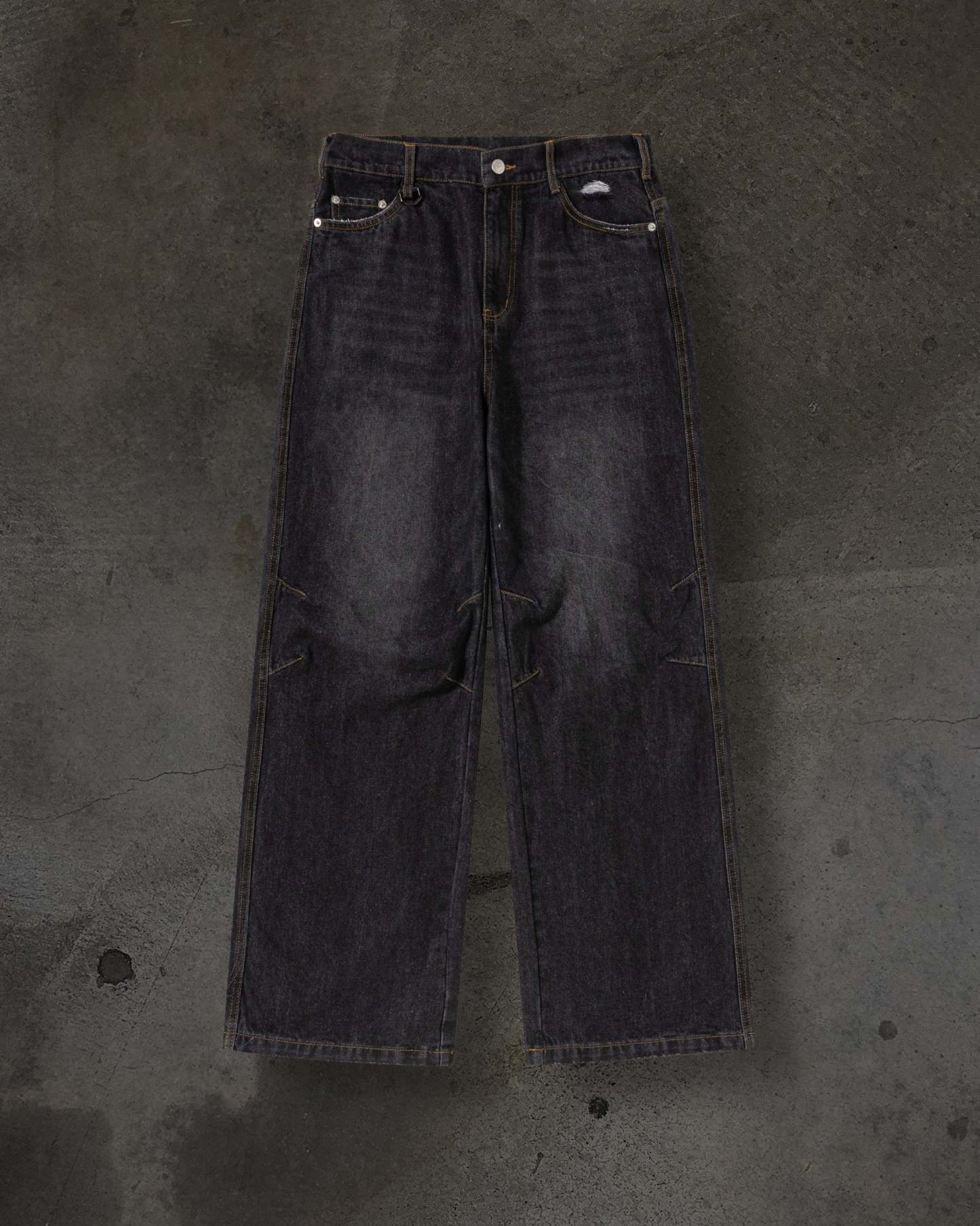 BASIC DENIM (NOIR)-IYAMIUIO