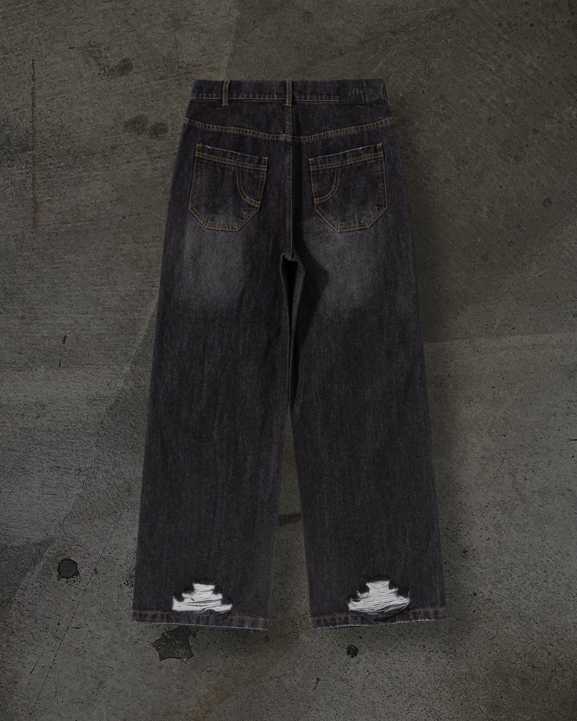 BASIC DENIM (NOIR)-IYAMIUIO