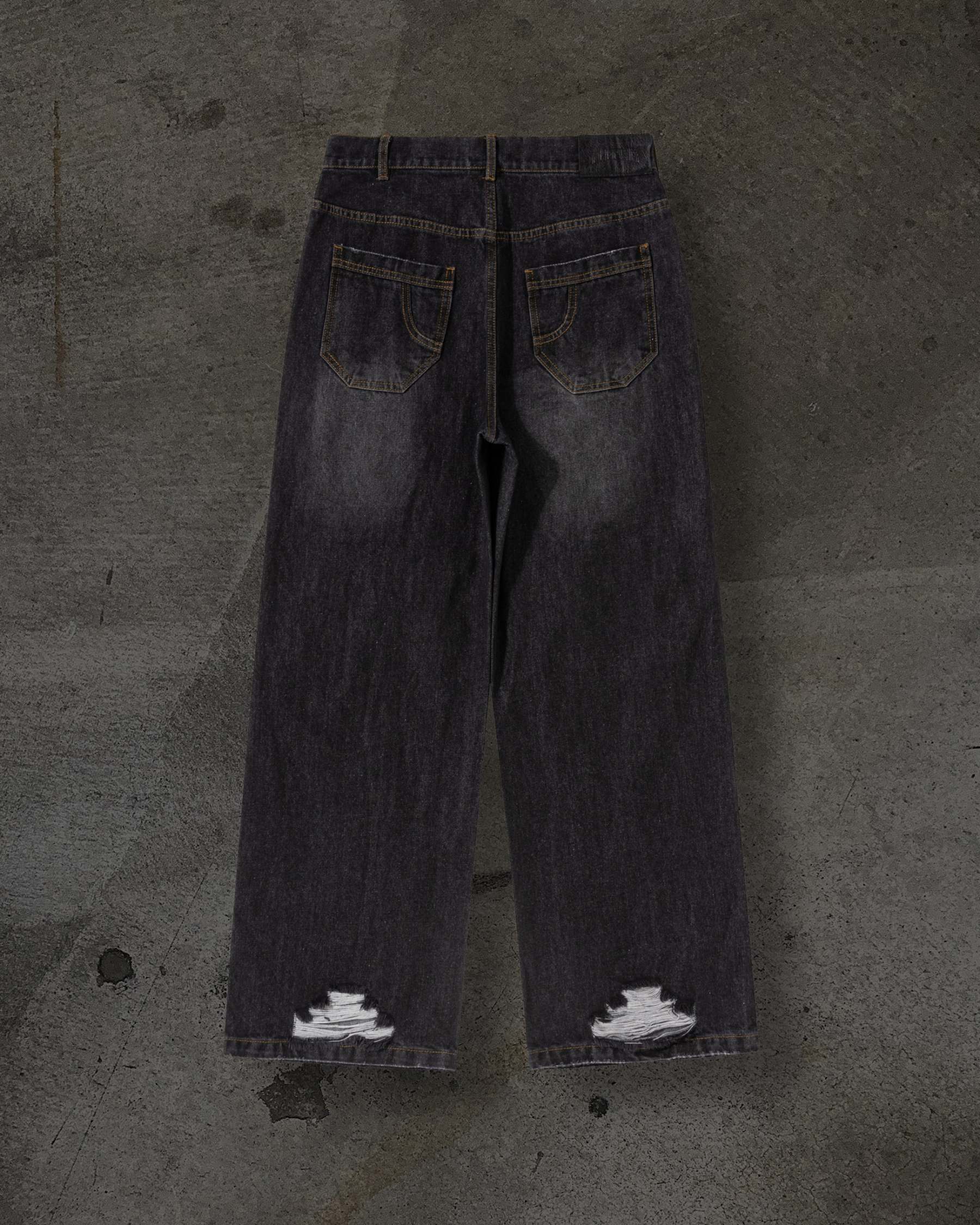 BASIC DENIM (NOIR)-IYAMIUIO