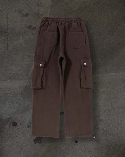 CARGO SWEATS (MOCHA)-IYAMIUIO