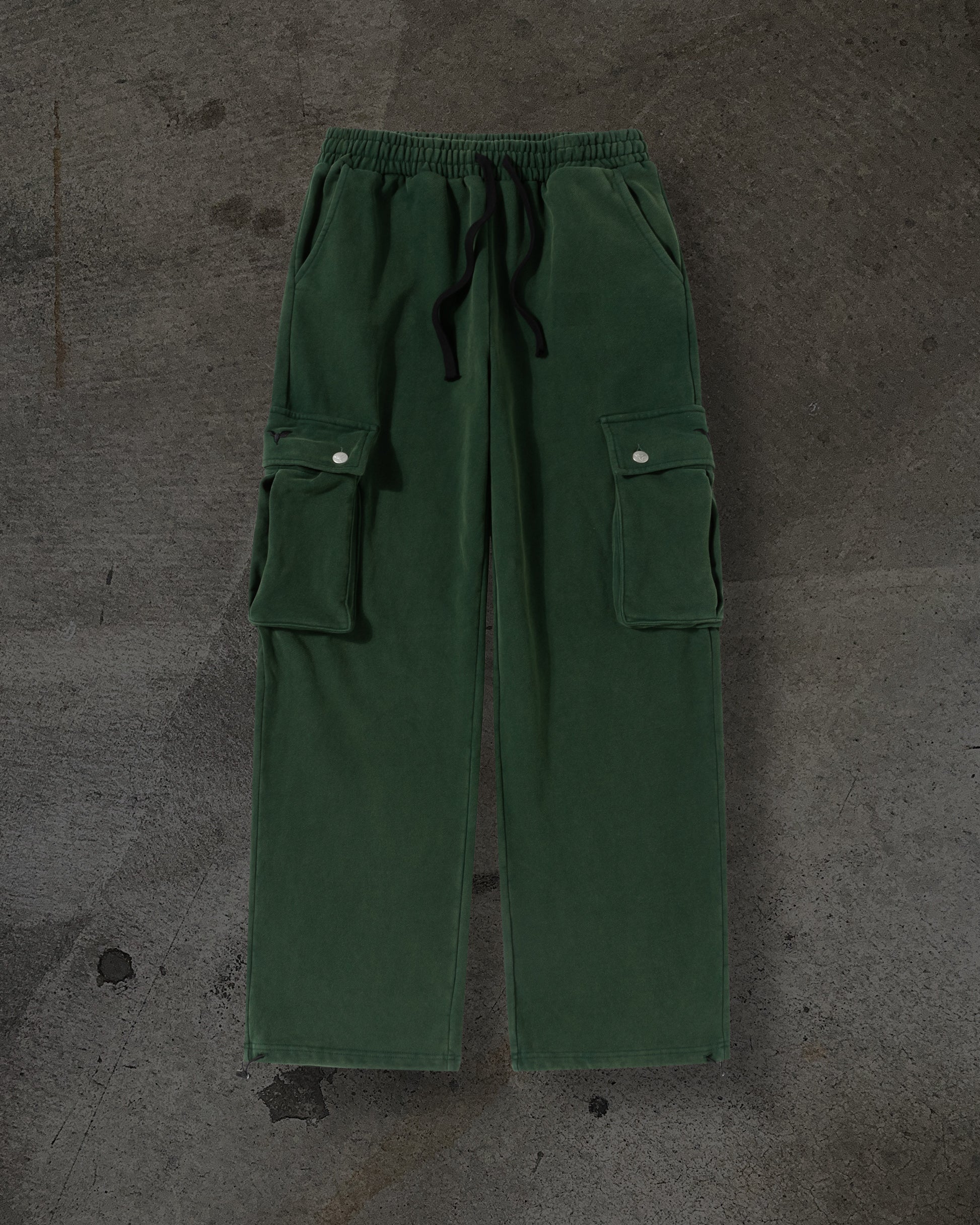 CARGO SWEATS (PINE)-IYAMIUIO
