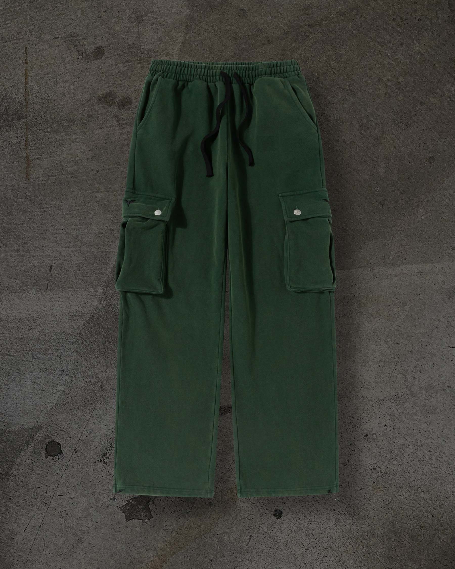 CARGO SWEATS (PINE)-IYAMIUIO