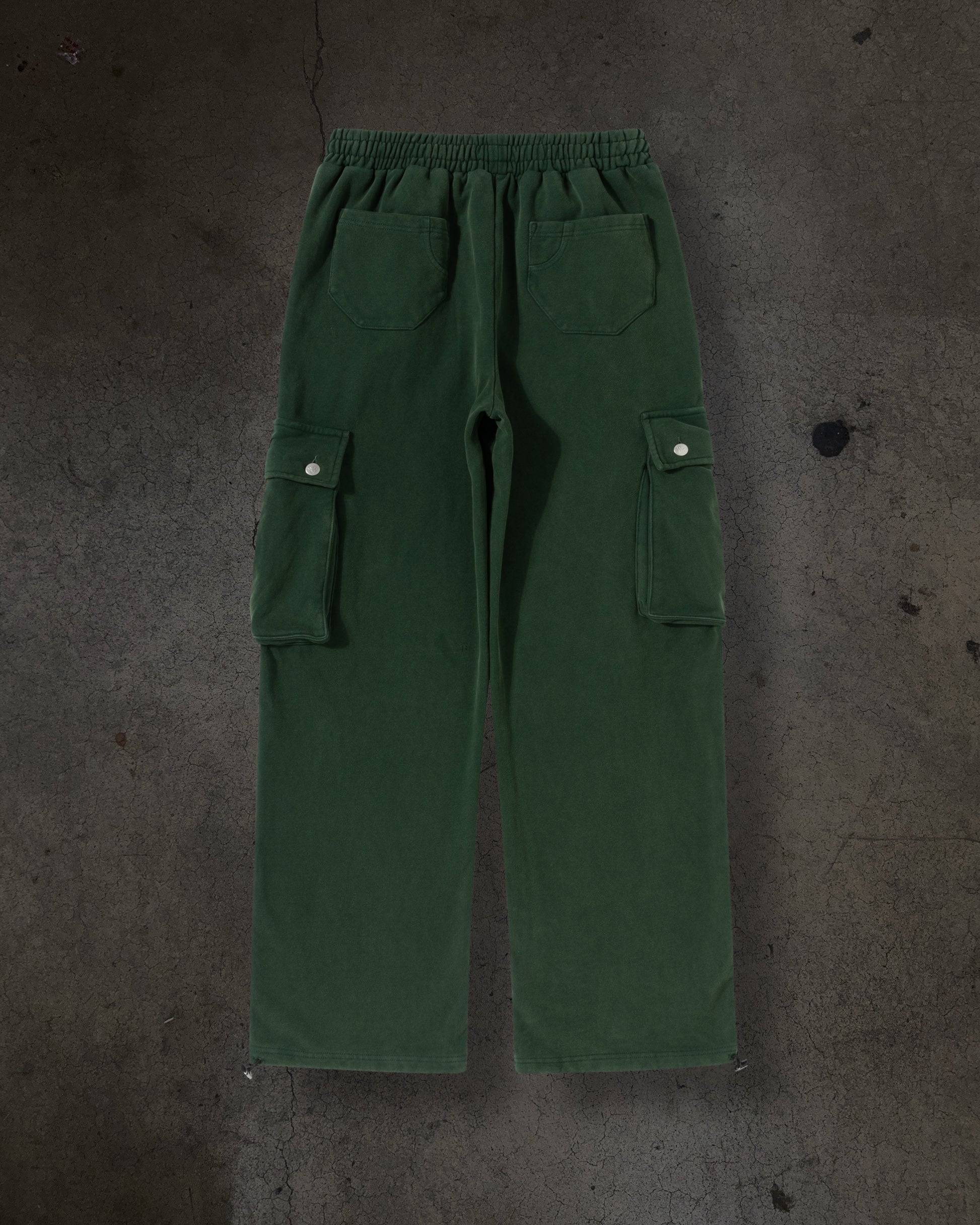 CARGO SWEATS (PINE)-IYAMIUIO