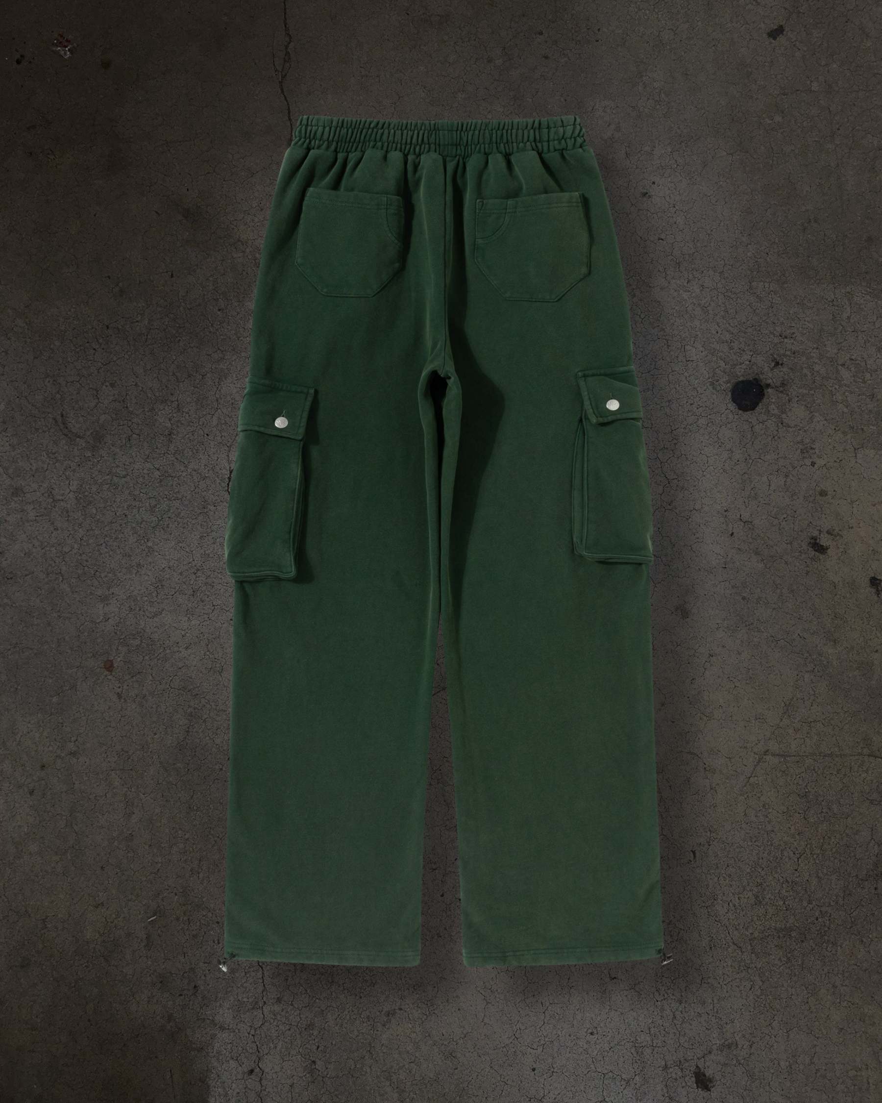 CARGO SWEATS (PINE)-IYAMIUIO