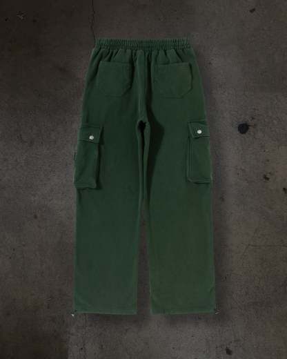CARGO SWEATS (PINE)-IYAMIUIO