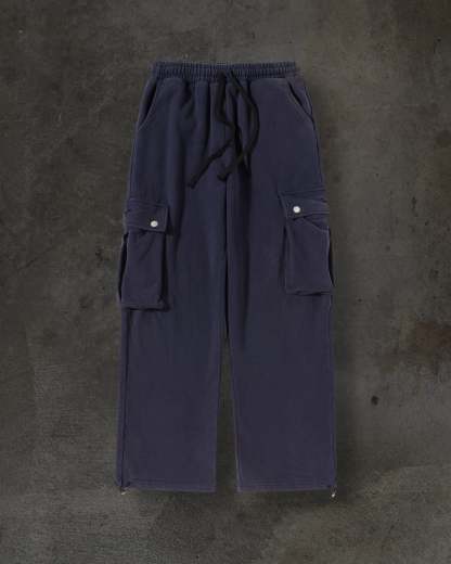 CARGO SWEATS (NAVY)-IYAMIUIO