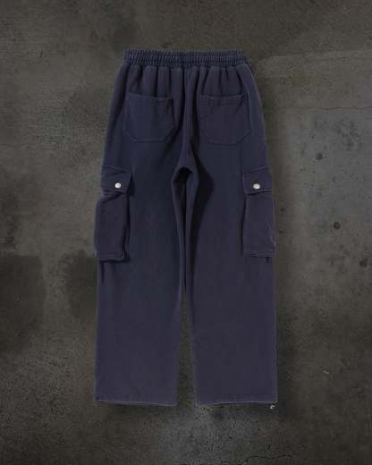 CARGO SWEATS (NAVY)-IYAMIUIO