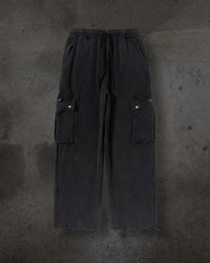 CARGO SWEATS (COAL)-IYAMIUIO