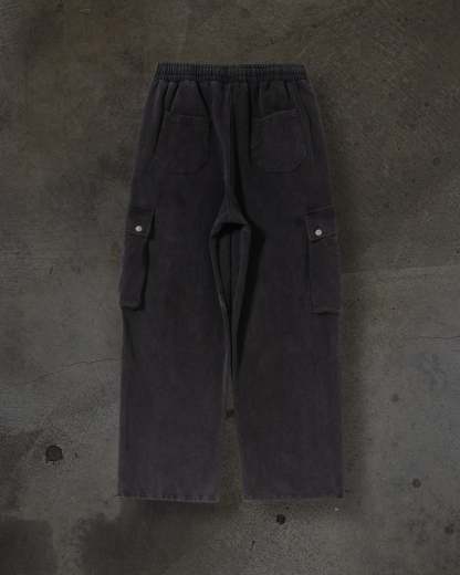 CARGO SWEATS (COAL)-IYAMIUIO