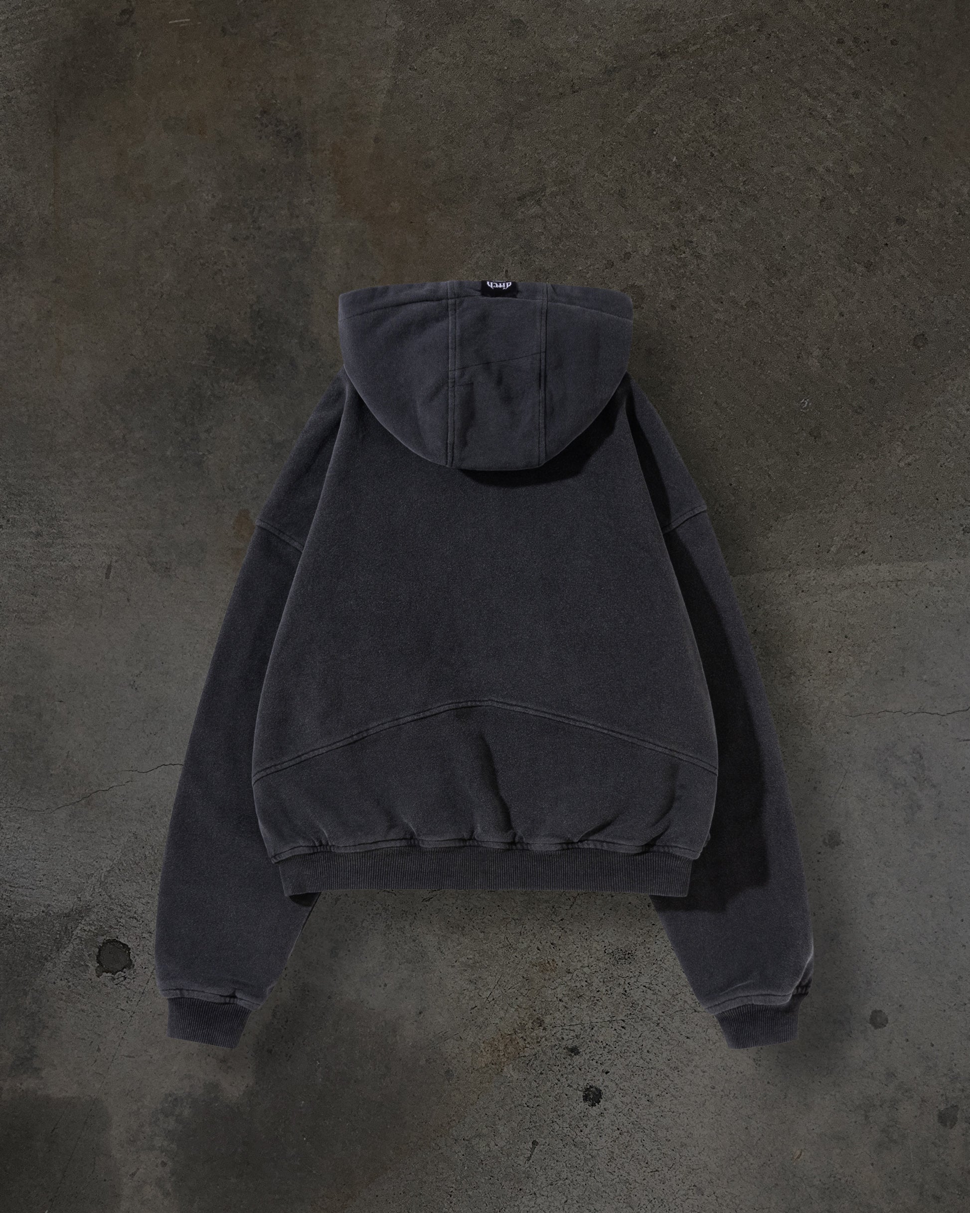 REVERSIBLE DITCH ZIPUP (COAL)-IYAMIUIO