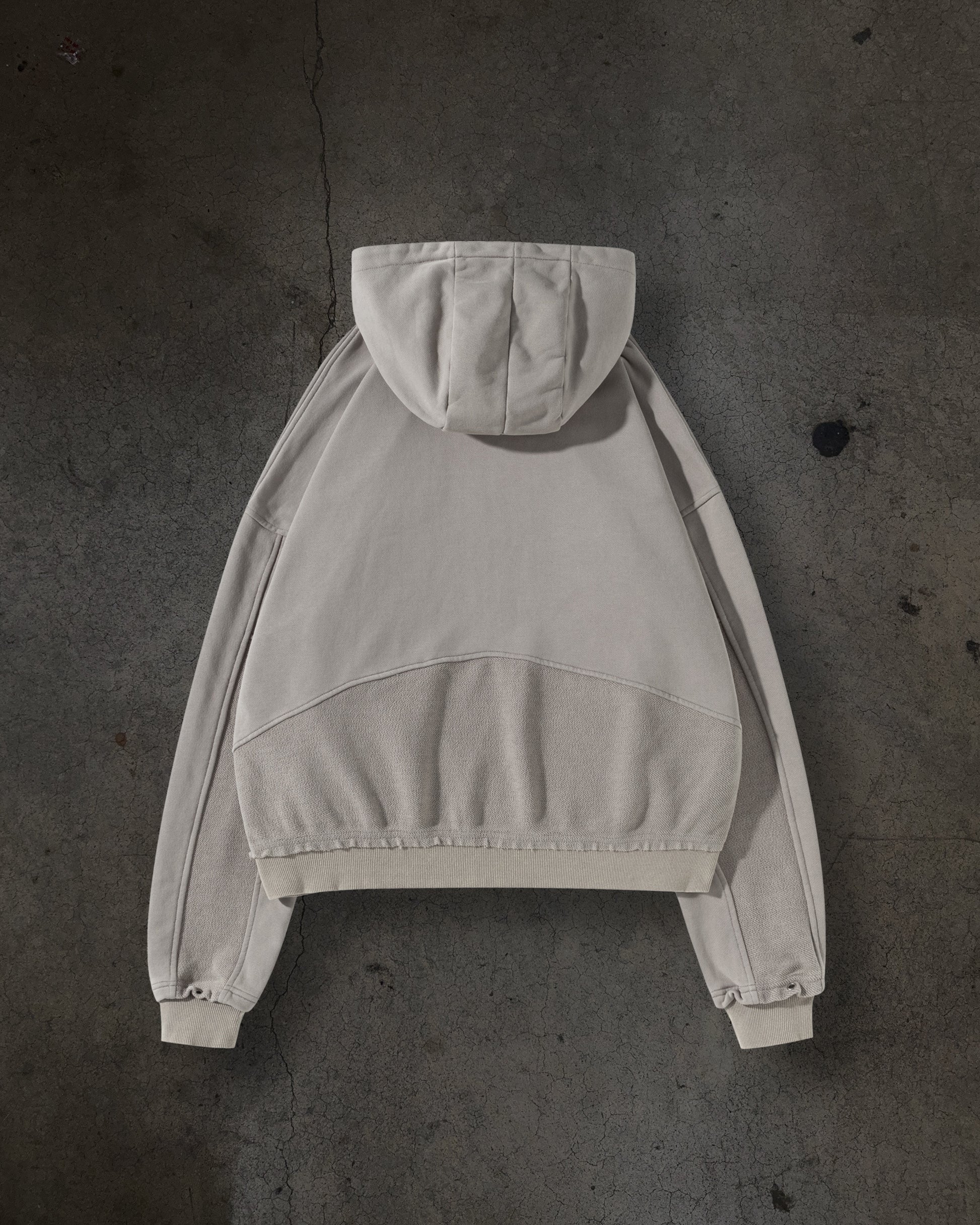 TRACK HOODIE (SAND)-IYAMIUIO