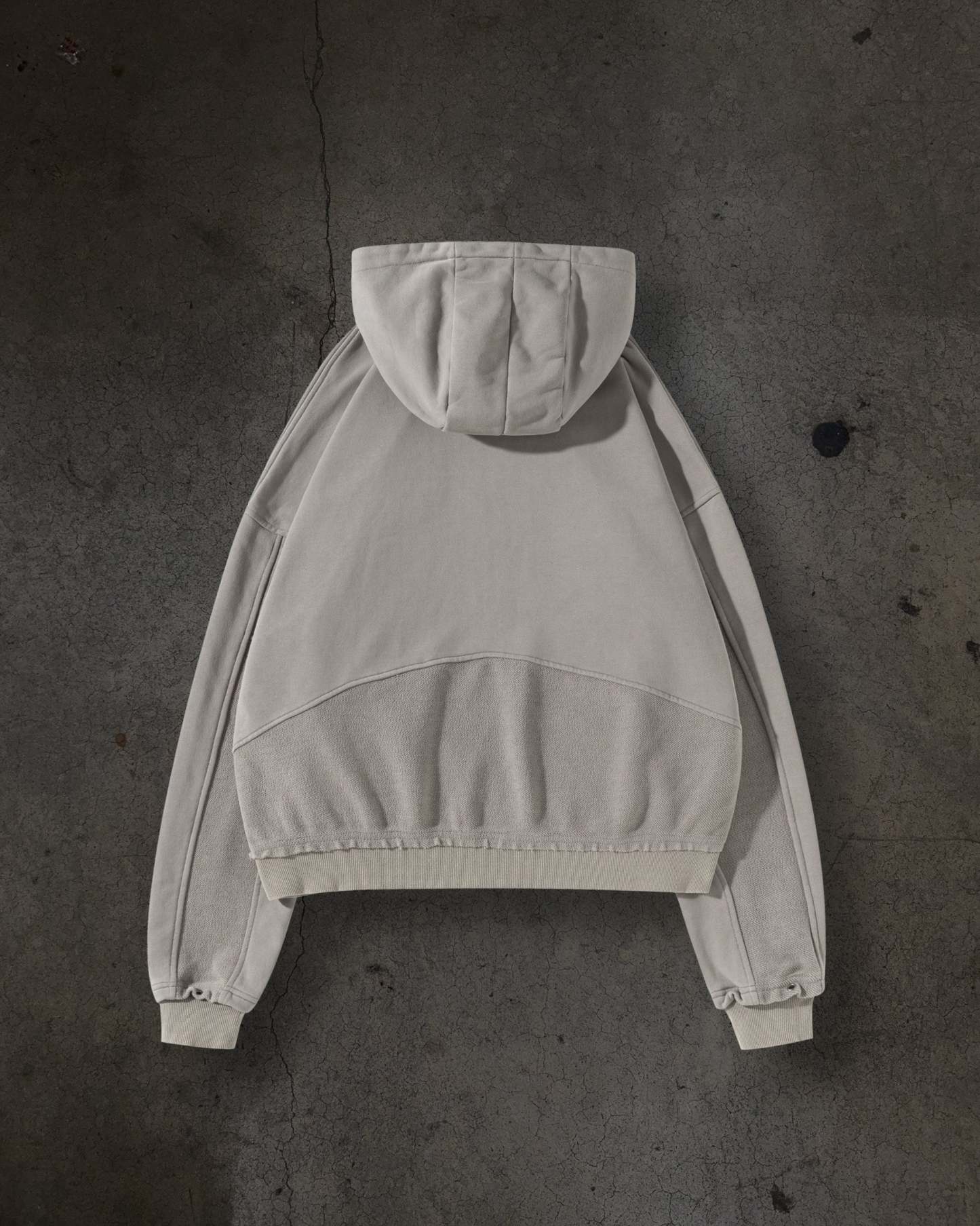 TRACK HOODIE (SAND)-IYAMIUIO