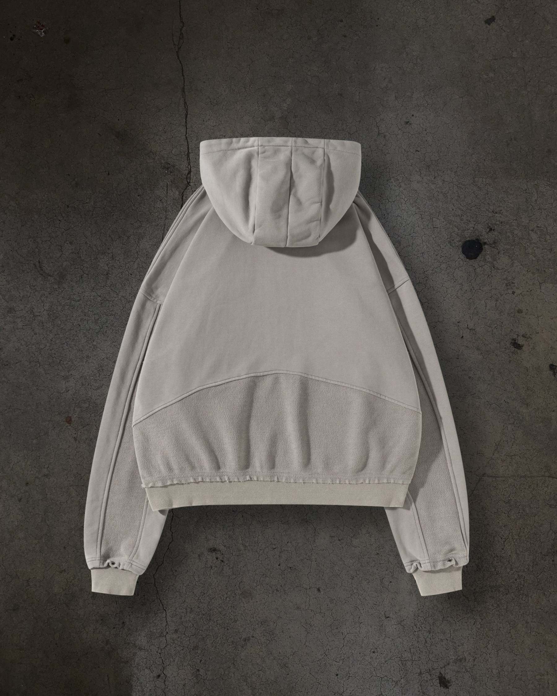 TRACK HOODIE (SAND)-IYAMIUIO