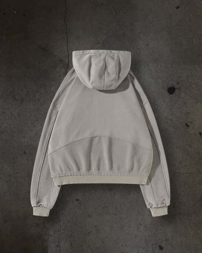 TRACK HOODIE (SAND)-IYAMIUIO