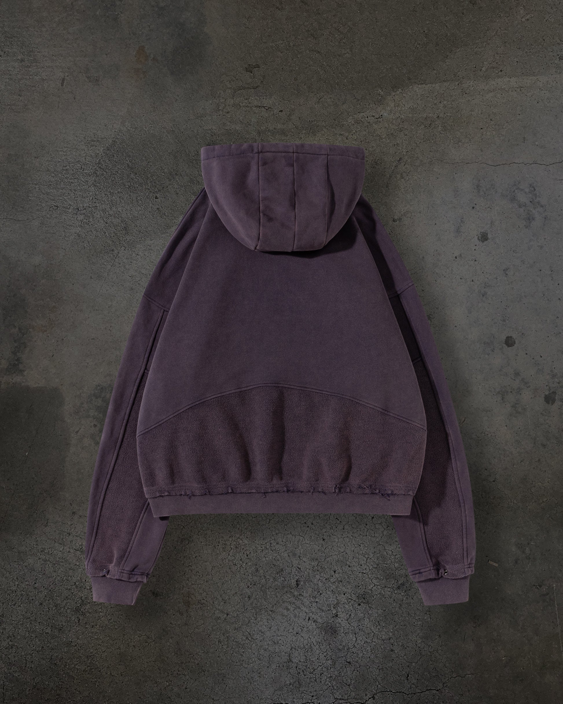 TRACK HOODIE (GRAPE)-IYAMIUIO