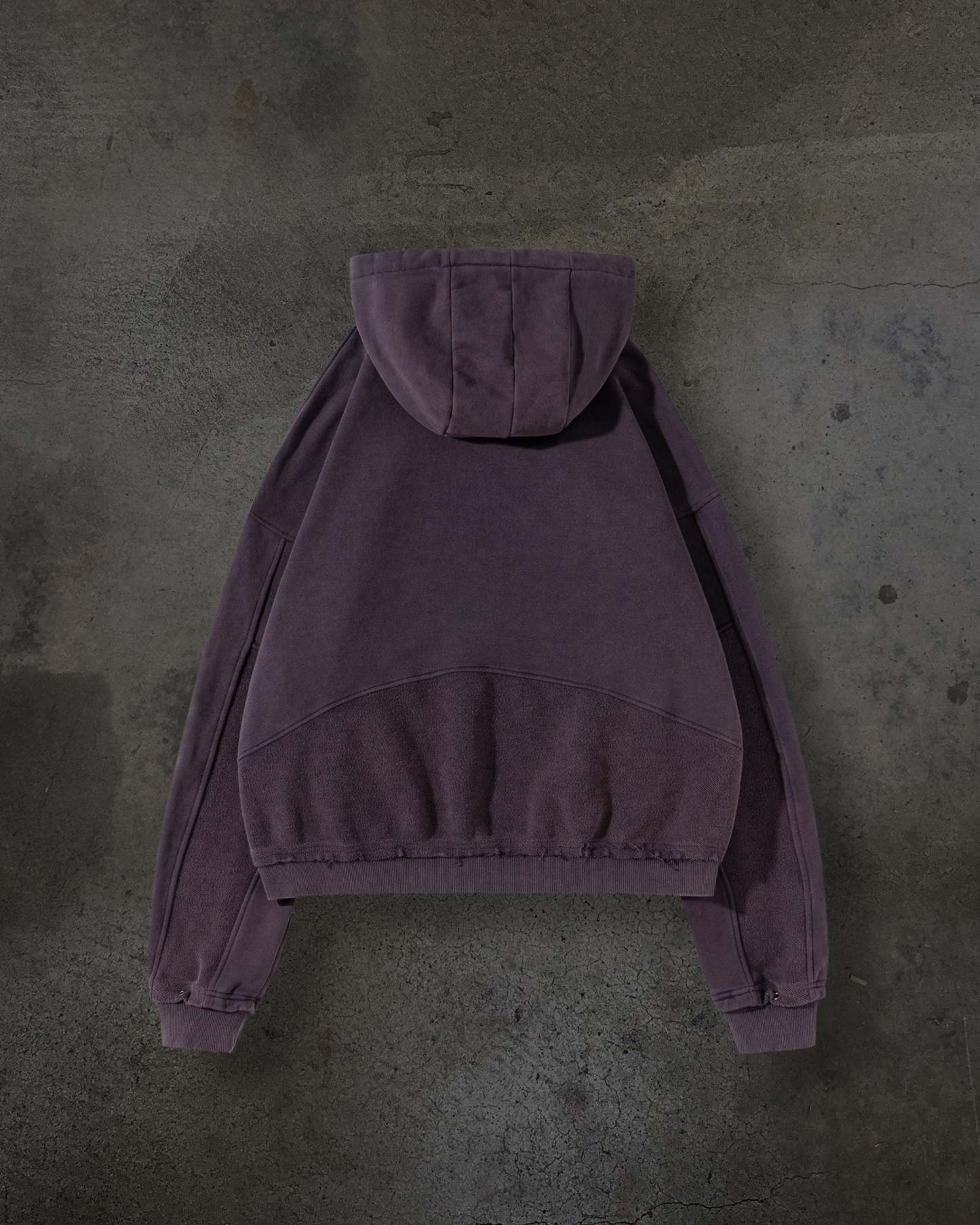 TRACK HOODIE (GRAPE)-IYAMIUIO