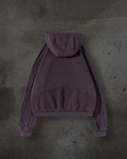 TRACK HOODIE (GRAPE)-IYAMIUIO