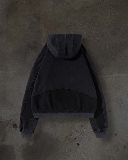 TRACK HOODIE (COAL)-IYAMIUIO