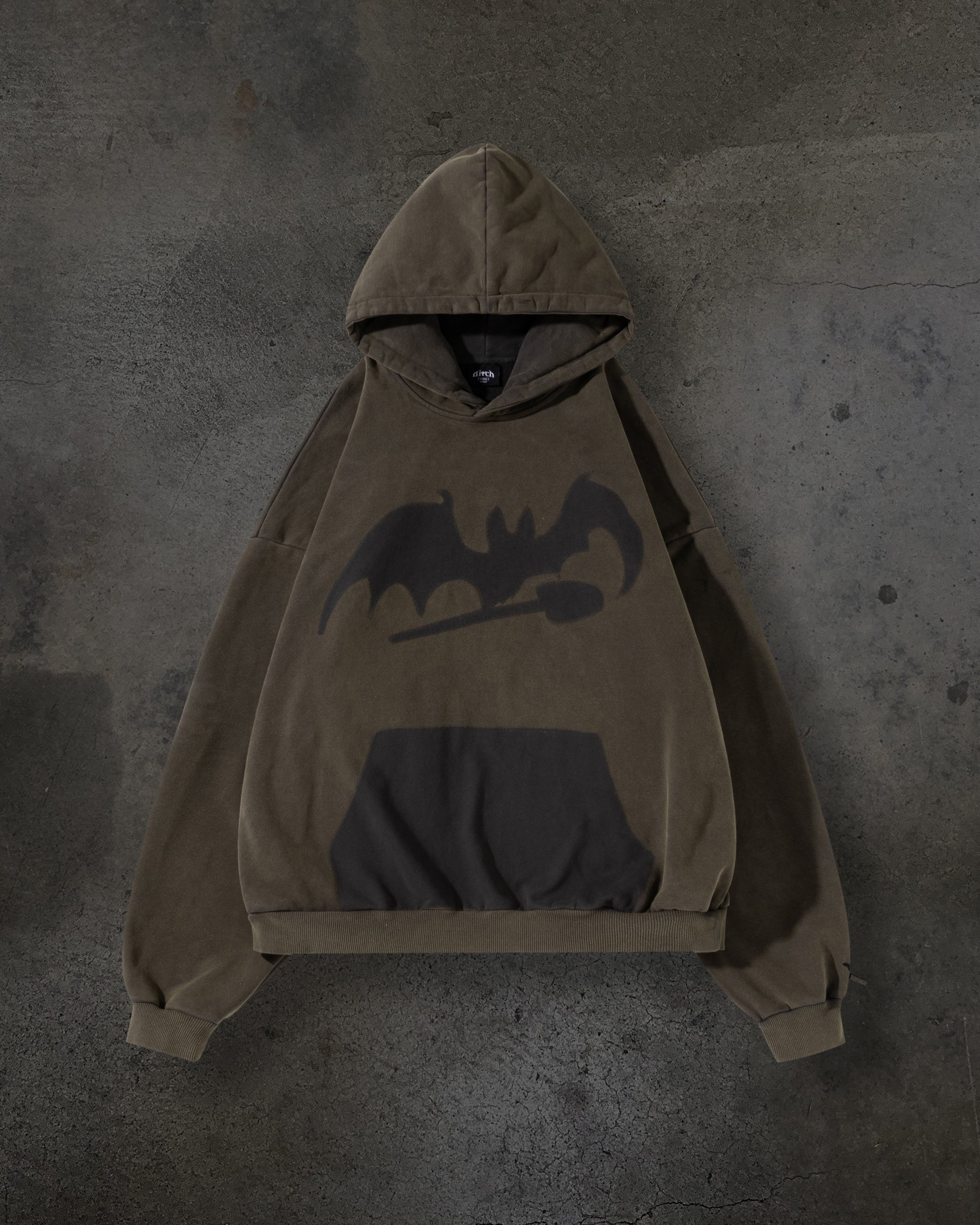 MISSING BAT PULLOVER (ASH)-IYAMIUIO