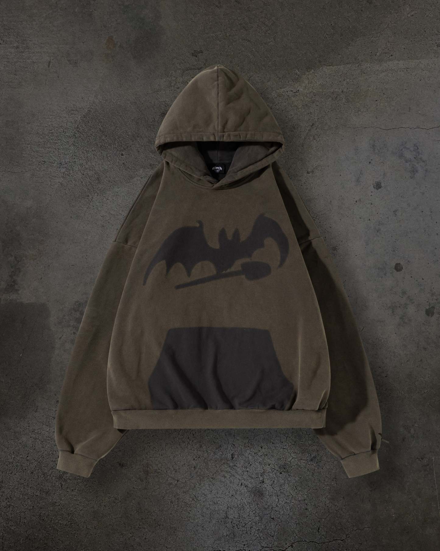 MISSING BAT PULLOVER (ASH)-IYAMIUIO