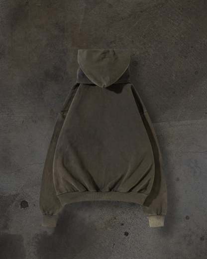 MASKED HOODIE (ASH)-IYAMIUIO