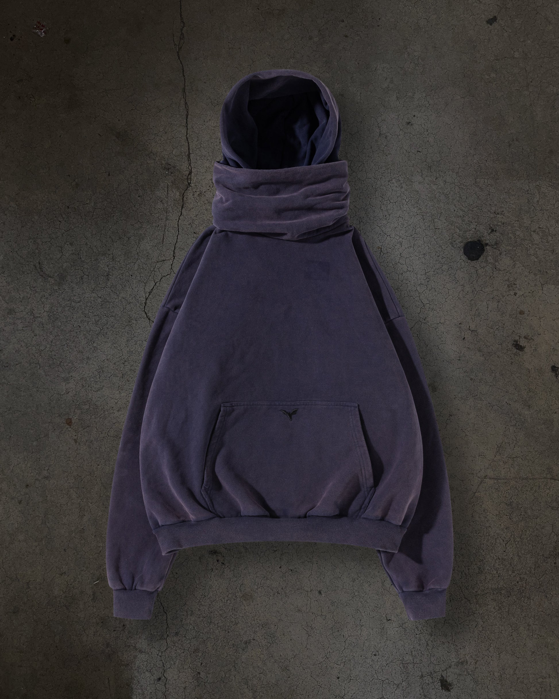 MASKED HOODIE (NAVY)-IYAMIUIO