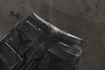 CORVIDITCH CONVERTIBLE CARGO PANTS (COAL)-IYAMIUIO