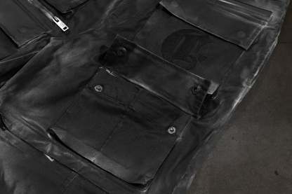 CORVIDITCH CONVERTIBLE CARGO PANTS (COAL)-IYAMIUIO