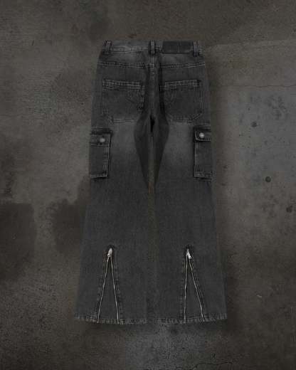 DENIM CARGOS (COAL)-IYAMIUIO