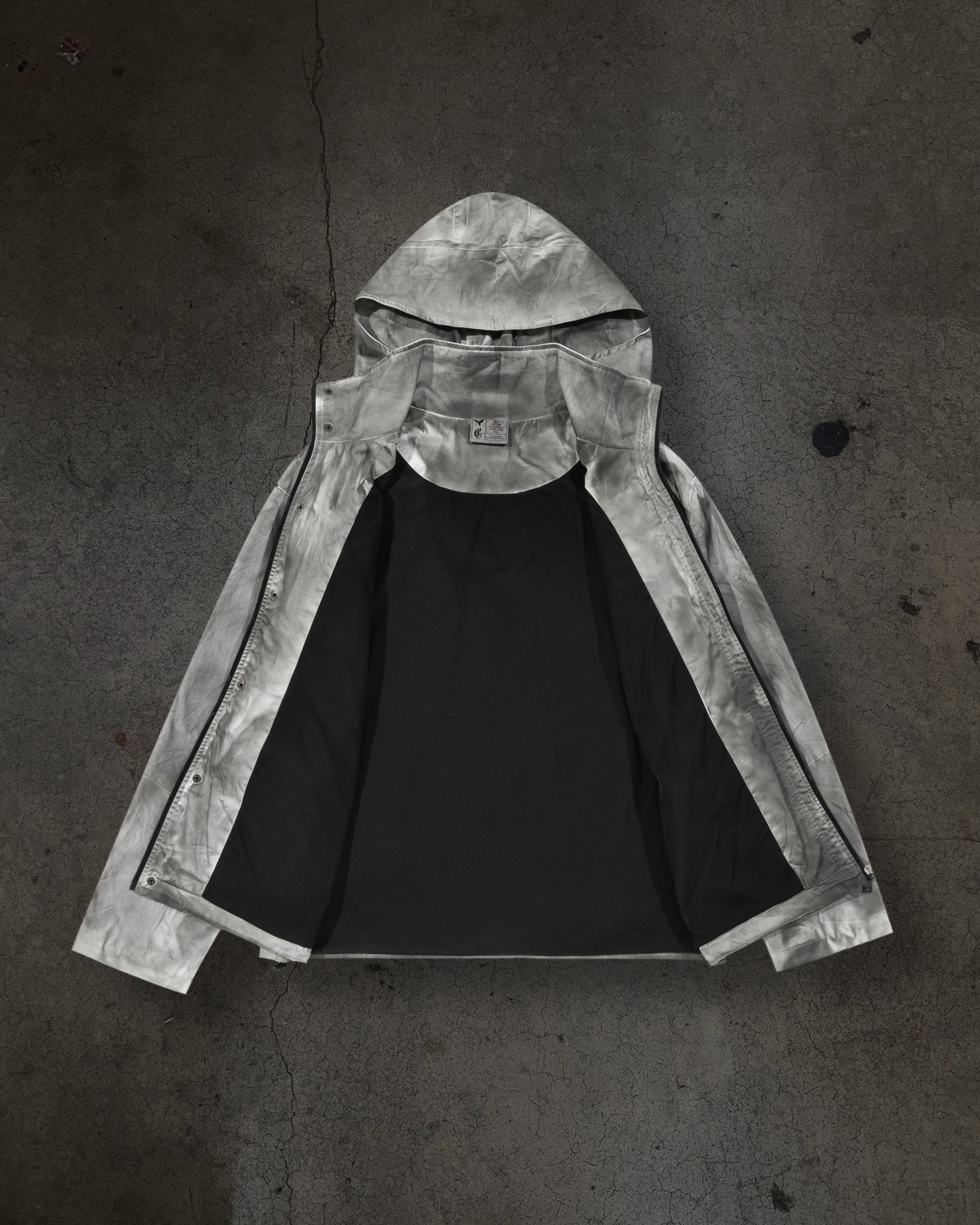 CORVIDITCH CANVAS CARGO COAT (GREY)-IYAMIUIO