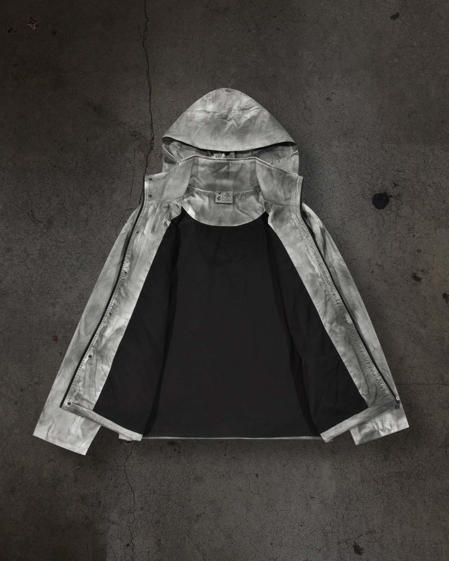 CORVIDITCH CANVAS CARGO COAT (GREY)-IYAMIUIO