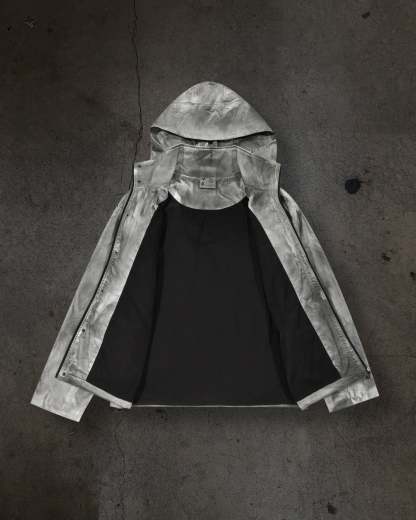 CORVIDITCH CANVAS CARGO COAT (GREY)-IYAMIUIO